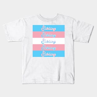 Trans sibling Kids T-Shirt